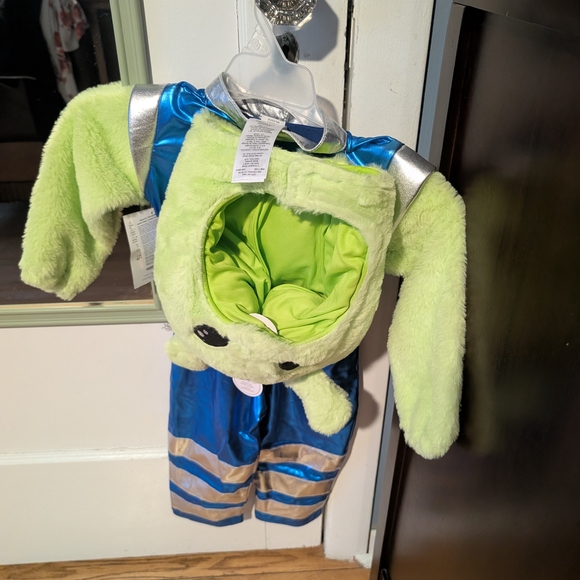 Pottery Barn Kids Blue and Silver Alien Astronaut Costume - Picture 2 of 7